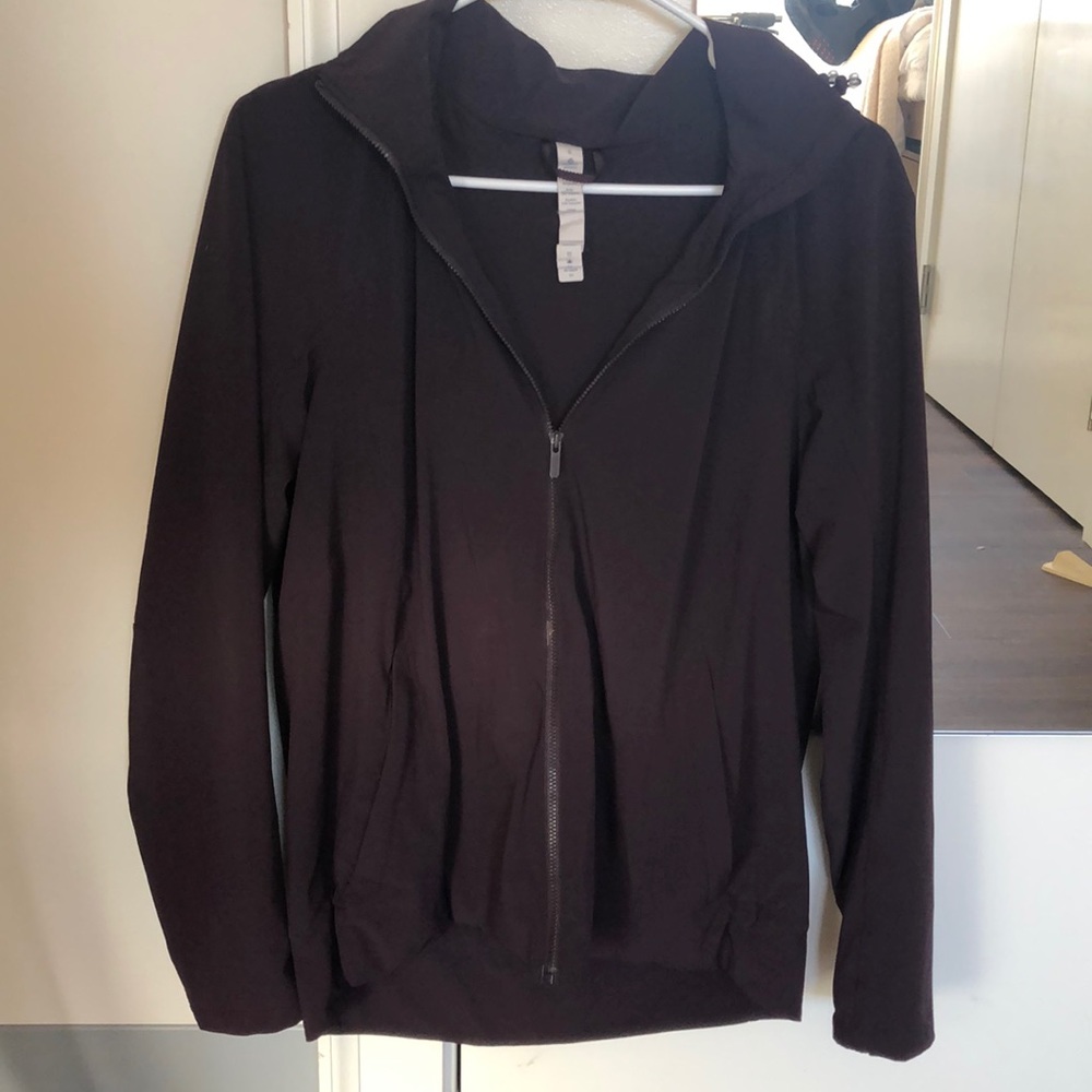 LULULEMON plum track jacket